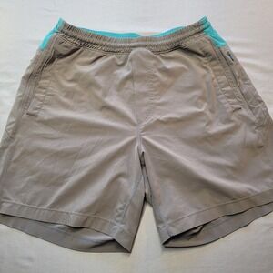 Birddogs Shorts Mens Large Gray Boom For Your Boomstick Lined Gym 7" Classic